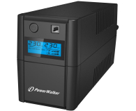 UPS POWER WALKER 650VA 2X230V PL OUT USB LCD - 208709 - zdjęcie 1